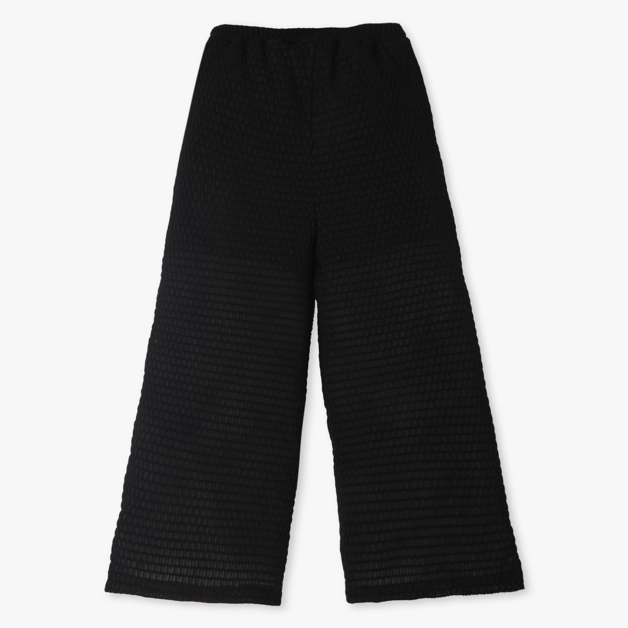 Girls Solid Mid Rise Palazzos