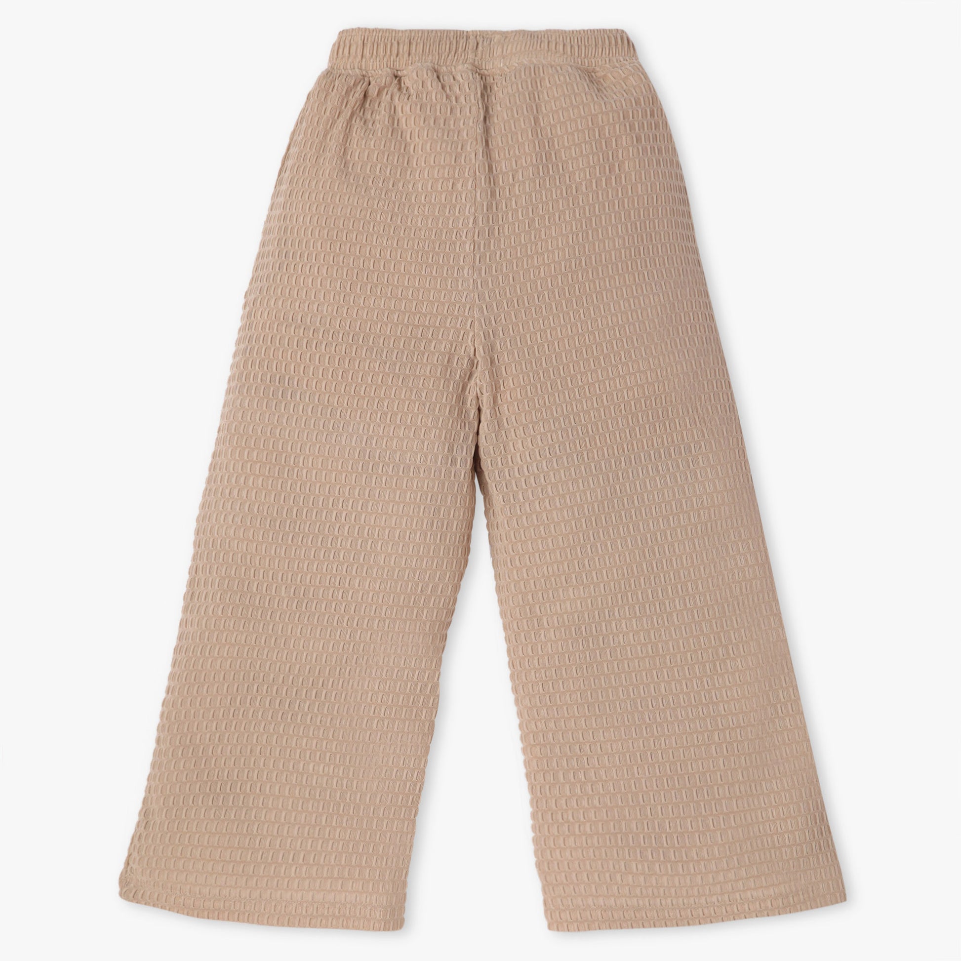 Girls Solid Mid Rise Palazzos