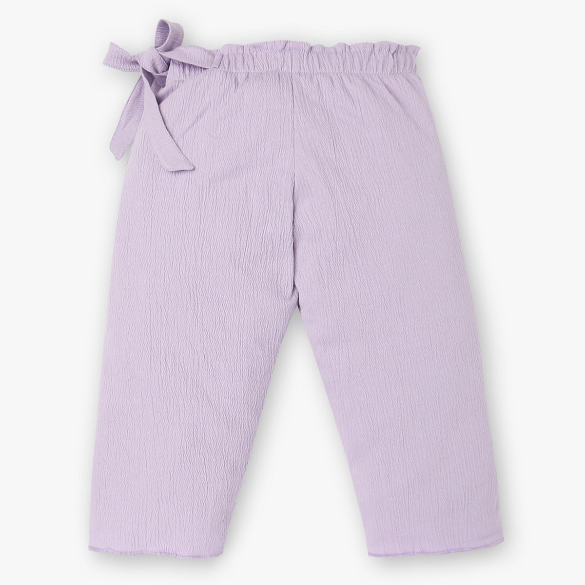 Girls Stylish Culottes With Paper Bag Waistband and Belt