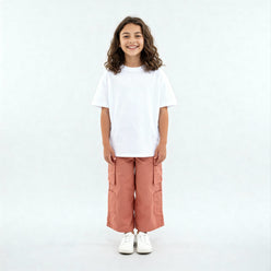 Girls Solid Joggers