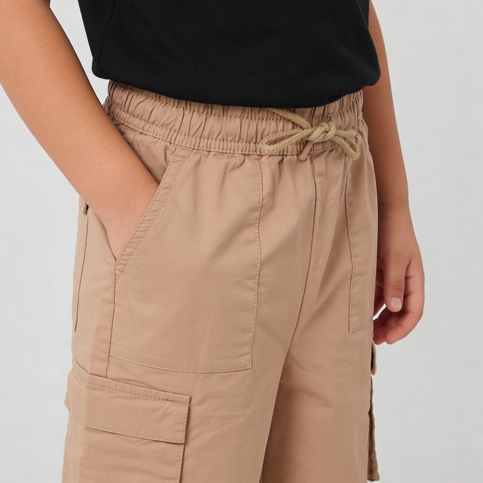 Cotton Elastane Solid Jogger