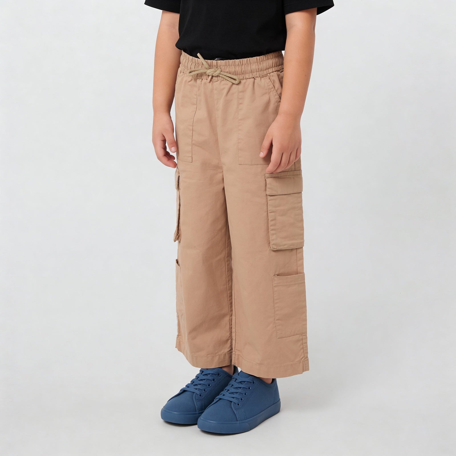 Cotton Elastane Solid Jogger