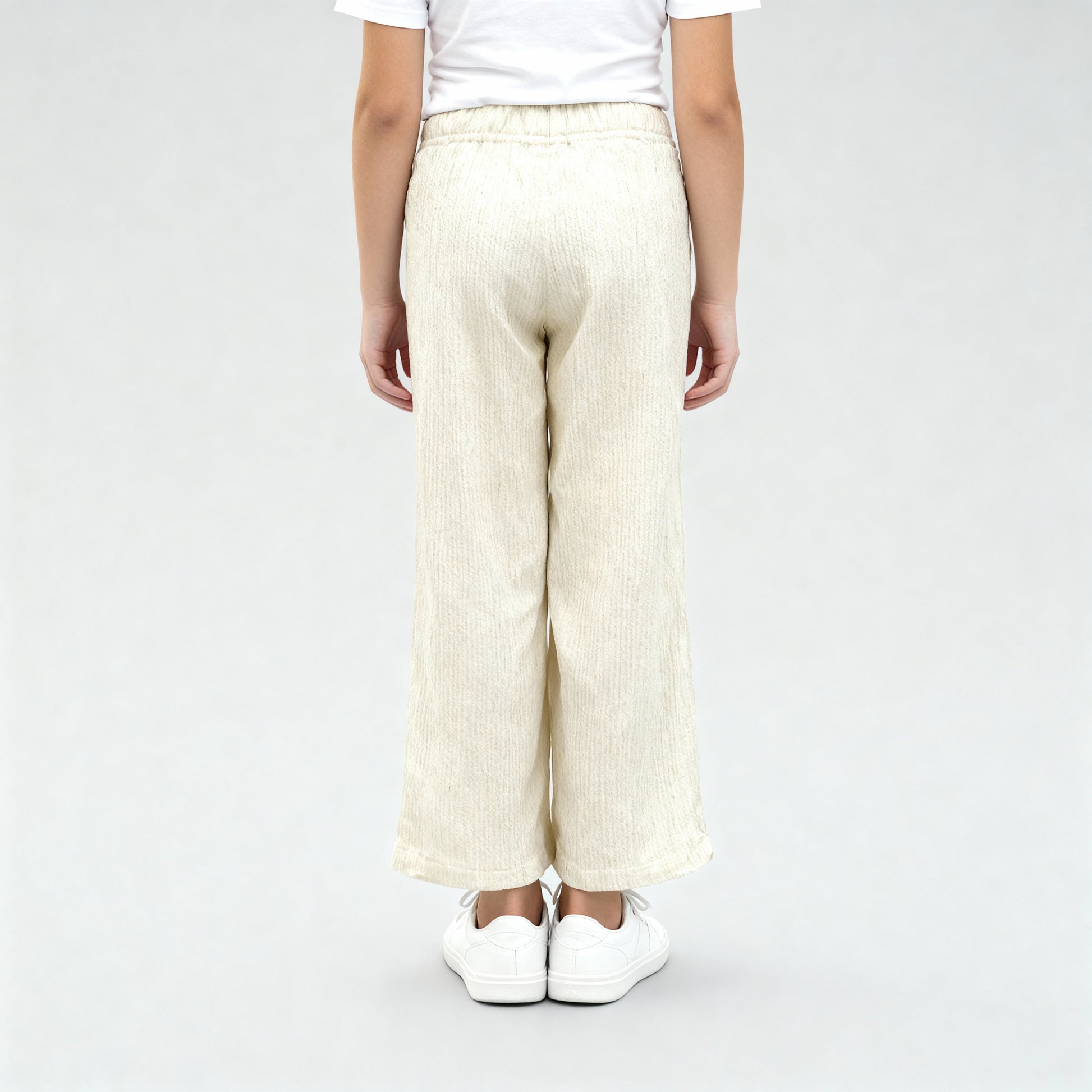 Girls Cotton Solid Palazzos