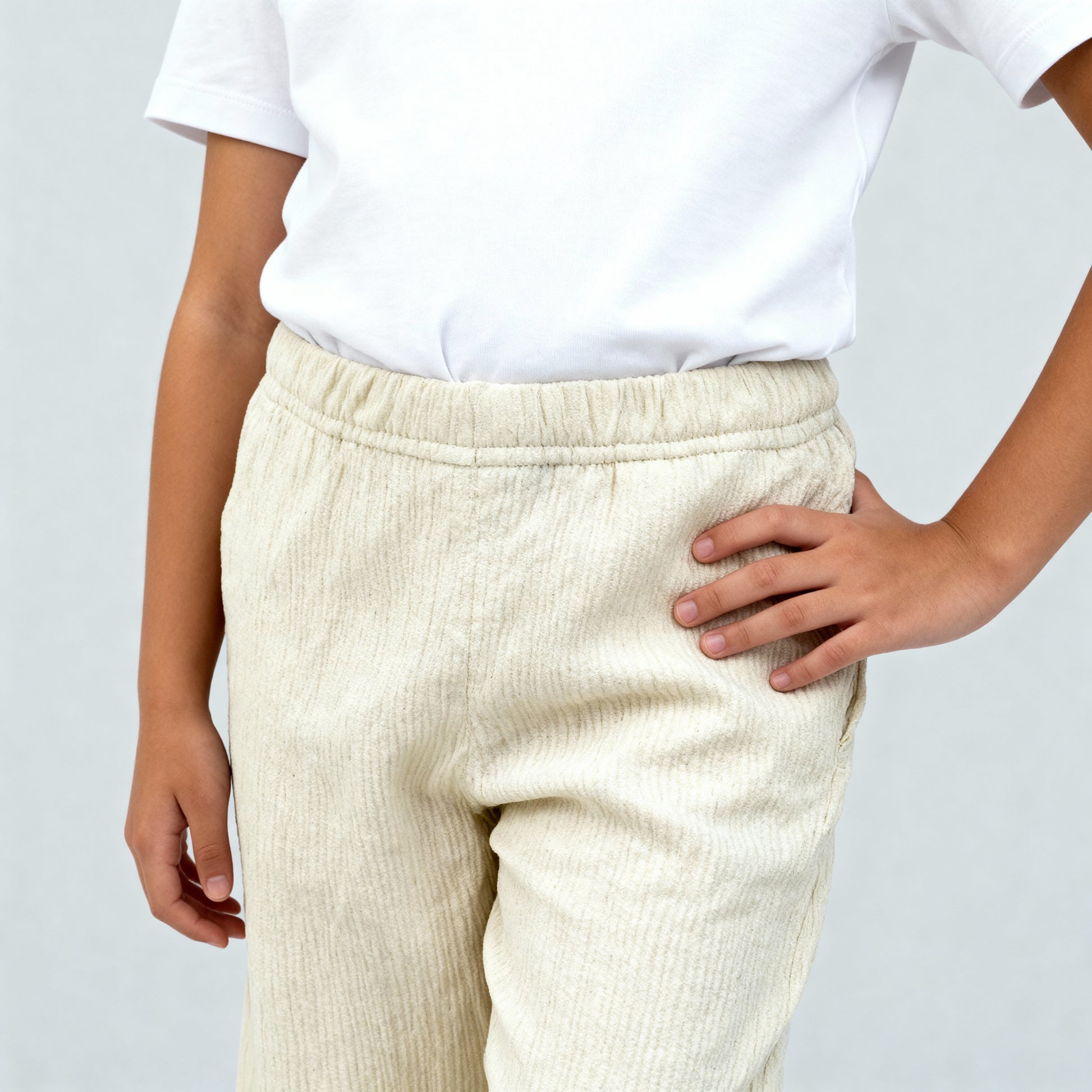 Girls Cotton Solid Palazzos