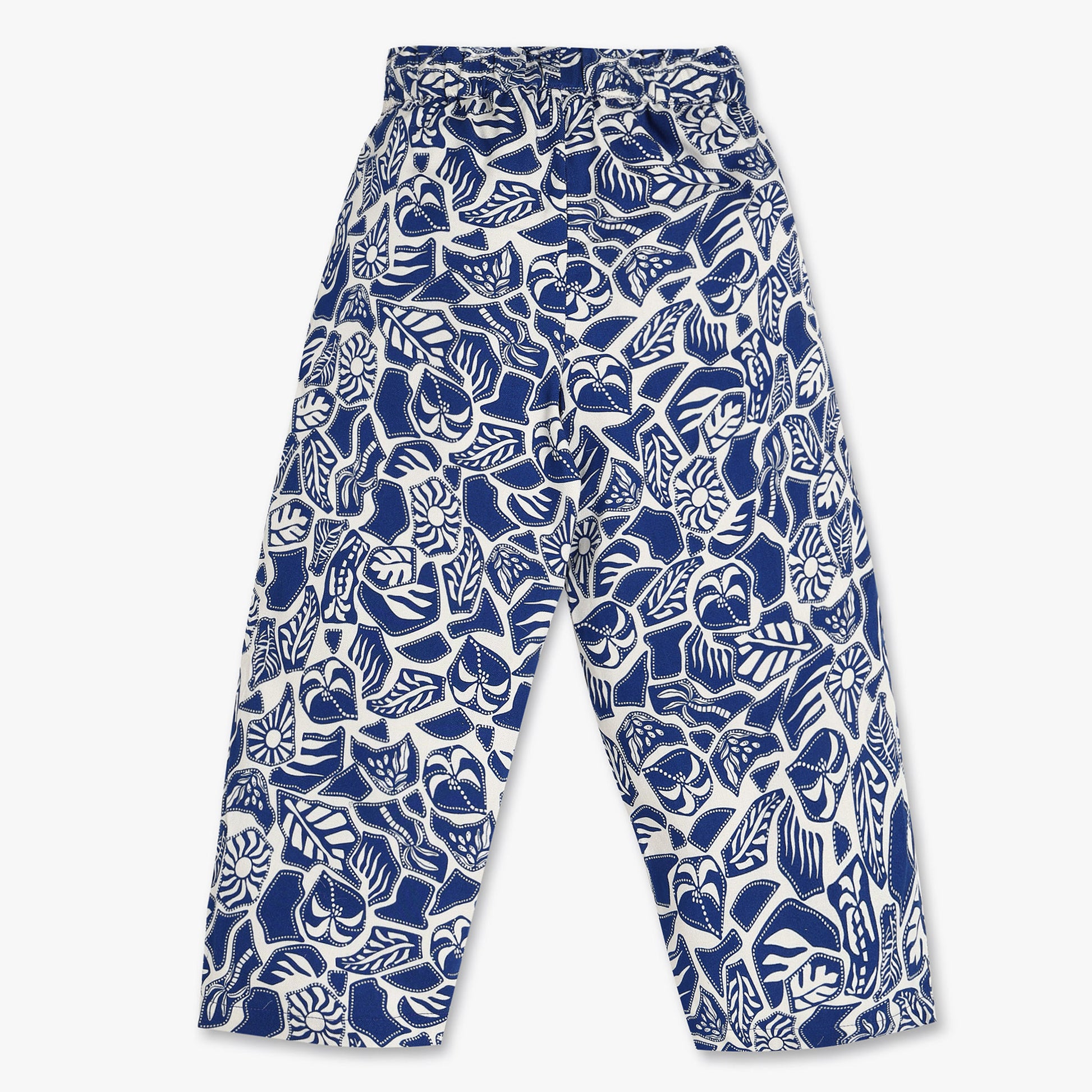 Buy Girls Regular Fit Printed Full Length Mid Rise Pants  - Style Union