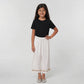 Girls Flared Poplin Pants
