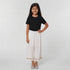 Girls Flared Poplin Pants