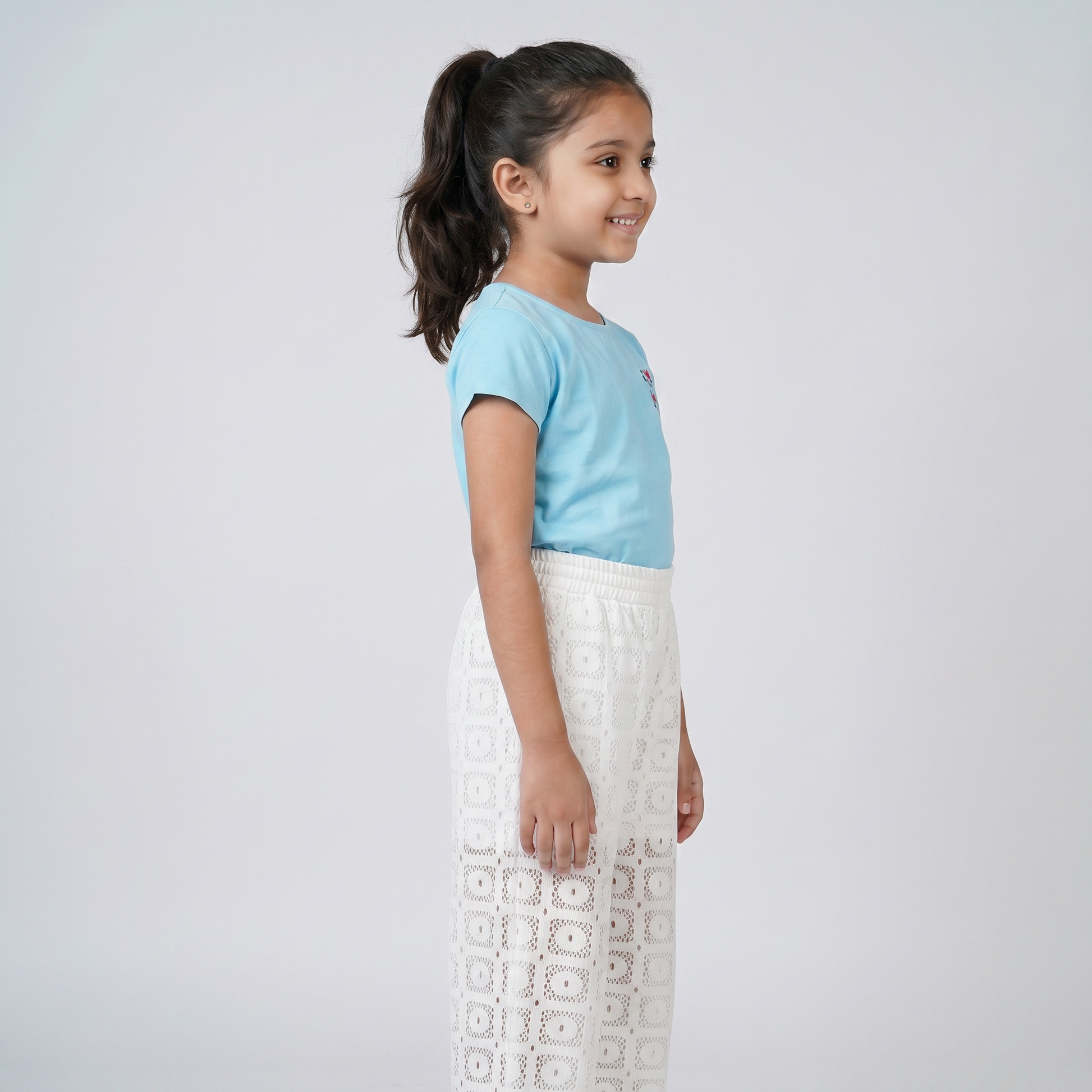 Girls Solid Palazzos