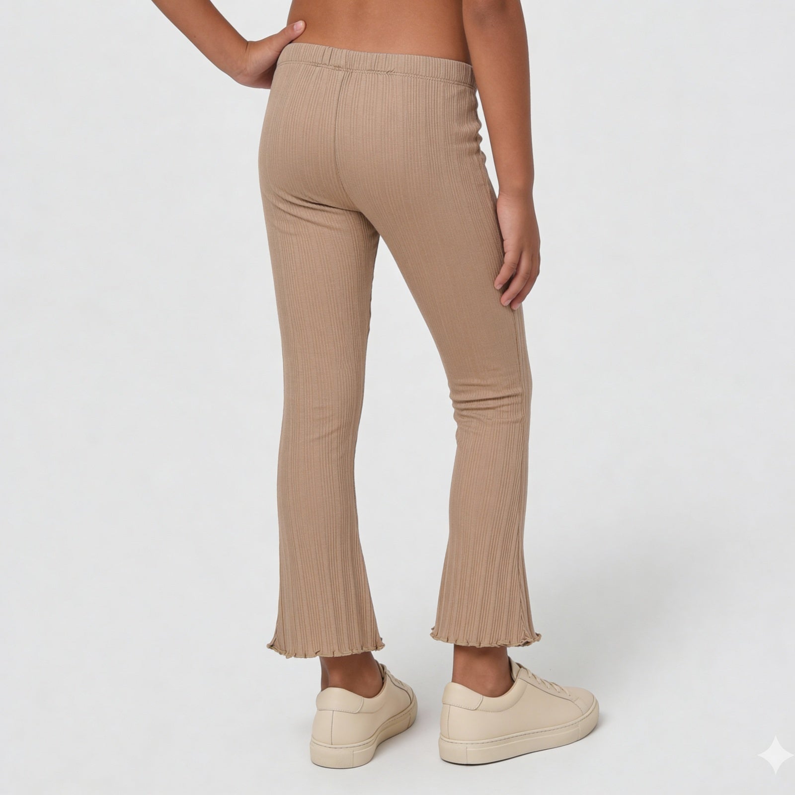Girls Solid Slim Fit Palazzo Pants