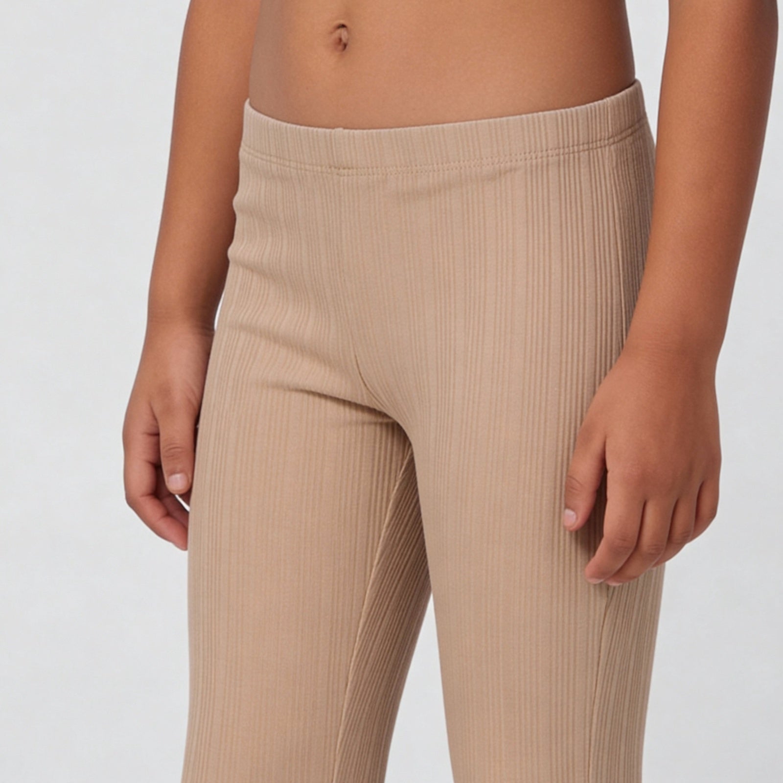 Girls Solid Slim Fit Palazzo Pants