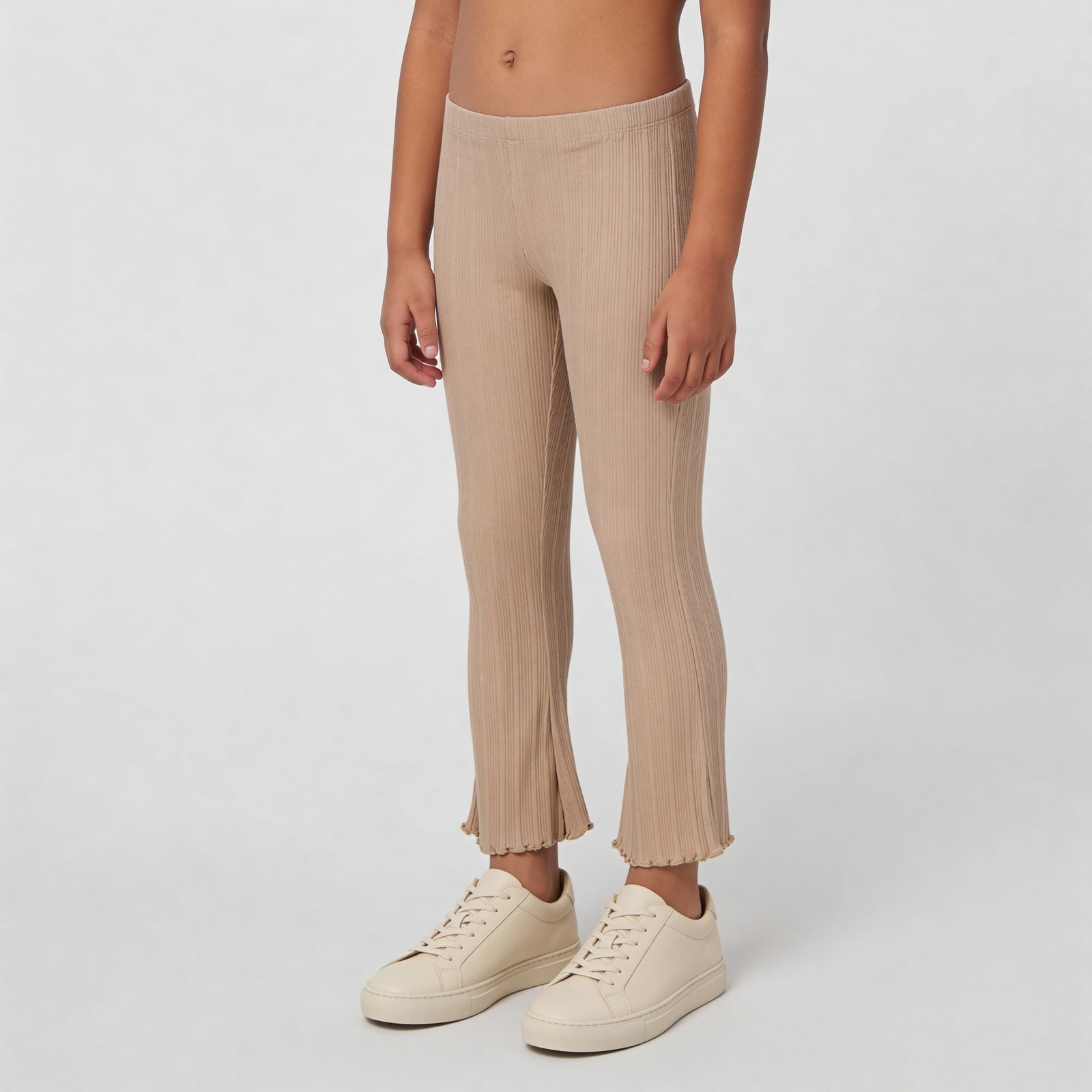 Girls Solid Slim Fit Palazzo Pants