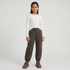 Girls Enlarged Pocket Slouch Fit Pants