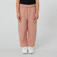 Girls Cotton Solid Joggers