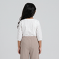 Girls Popcorn Knit Trackpant with Patch Pocket