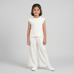 Girls Solid Palazzos