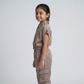 Girls Solid Straight Pants