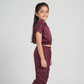 Girls Solid Straight Pants