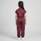 Girls Solid Straight Pants