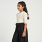 Girls Flared Pin Striper Pants