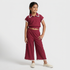 Girls Wide-Leg Pant With Ric-Rac Lace