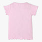 Girls Regular Fit Solid T-Shirt