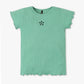 Girls Regular Fit Solid T-Shirt