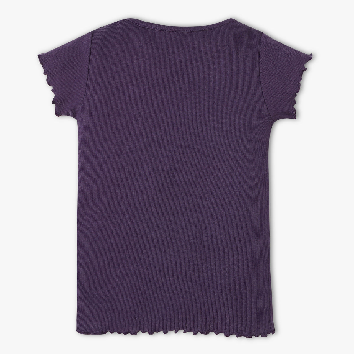 Girls Regular Fit Solid T-Shirt