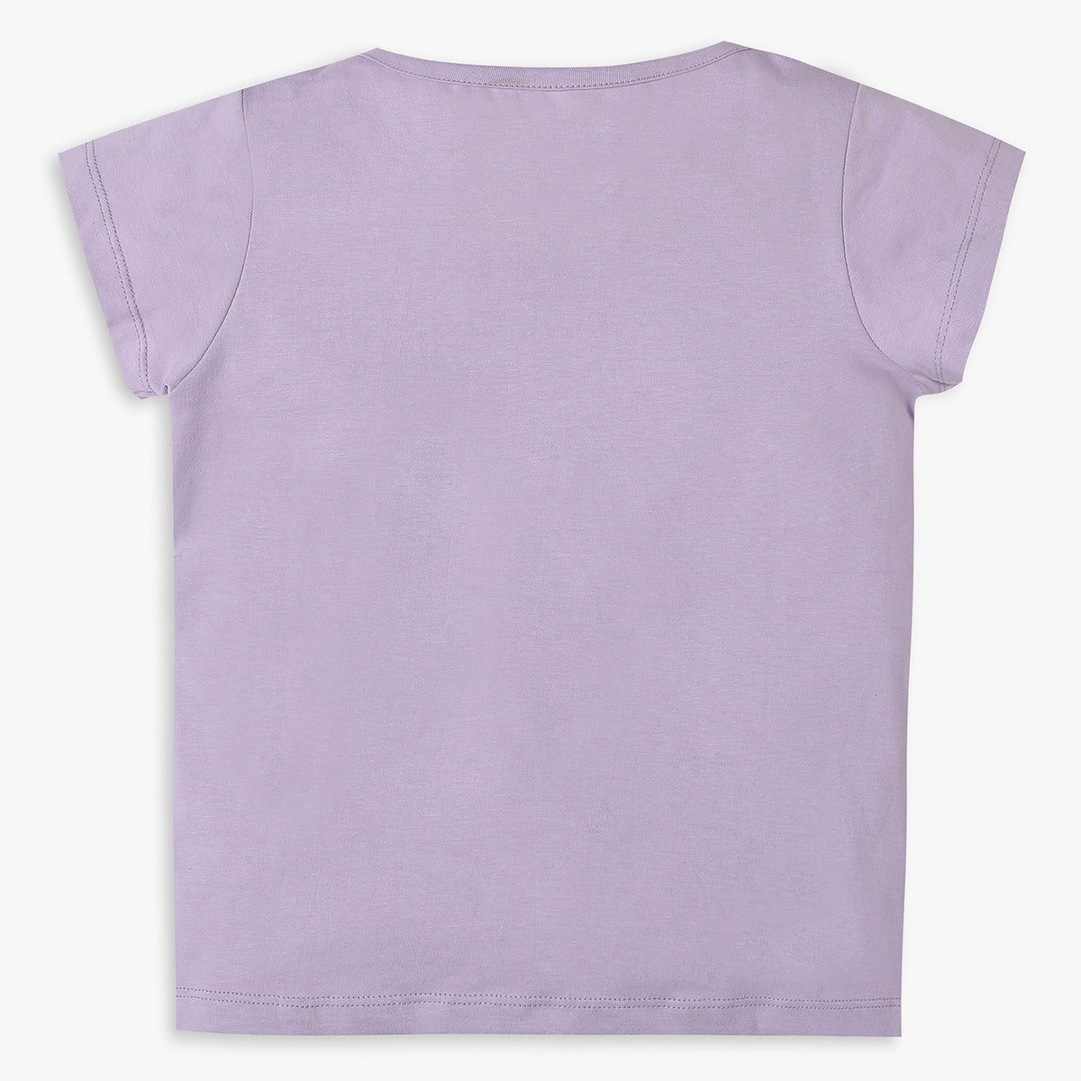 Girls Regular Fit Solid T-Shirt