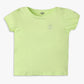 Girls Regular Fit Solid T-Shirt