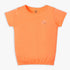 Girls Regular Fit Solid T-Shirt