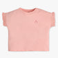 Buy Girls Regular Fit Solid Short Sleeve T-Shirt  - Style Union