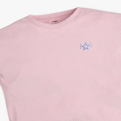 Buy Girls Regular Fit Solid Short Sleeve T-Shirt  - Style Union