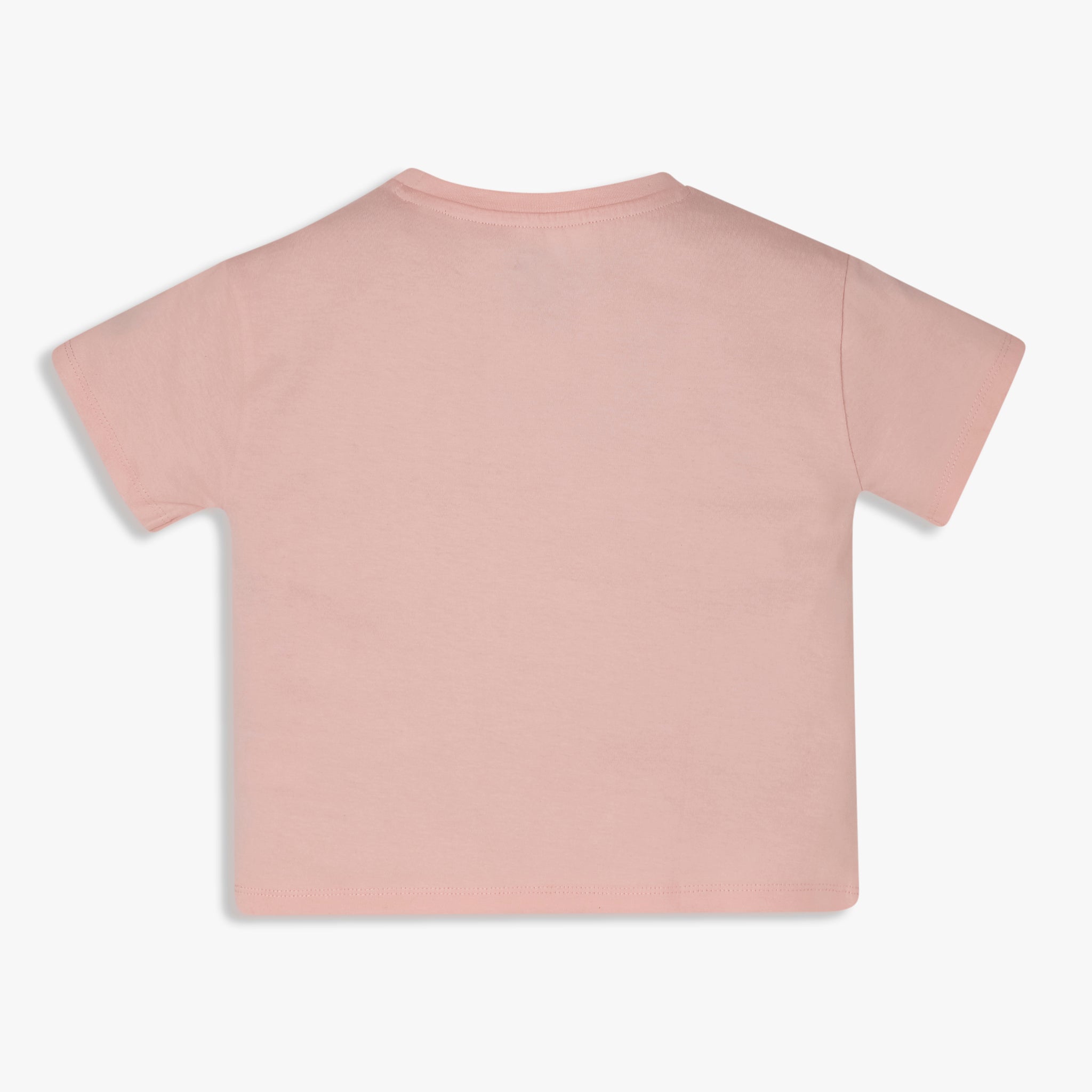 Girls Cotton Crew Neck T-Shirt