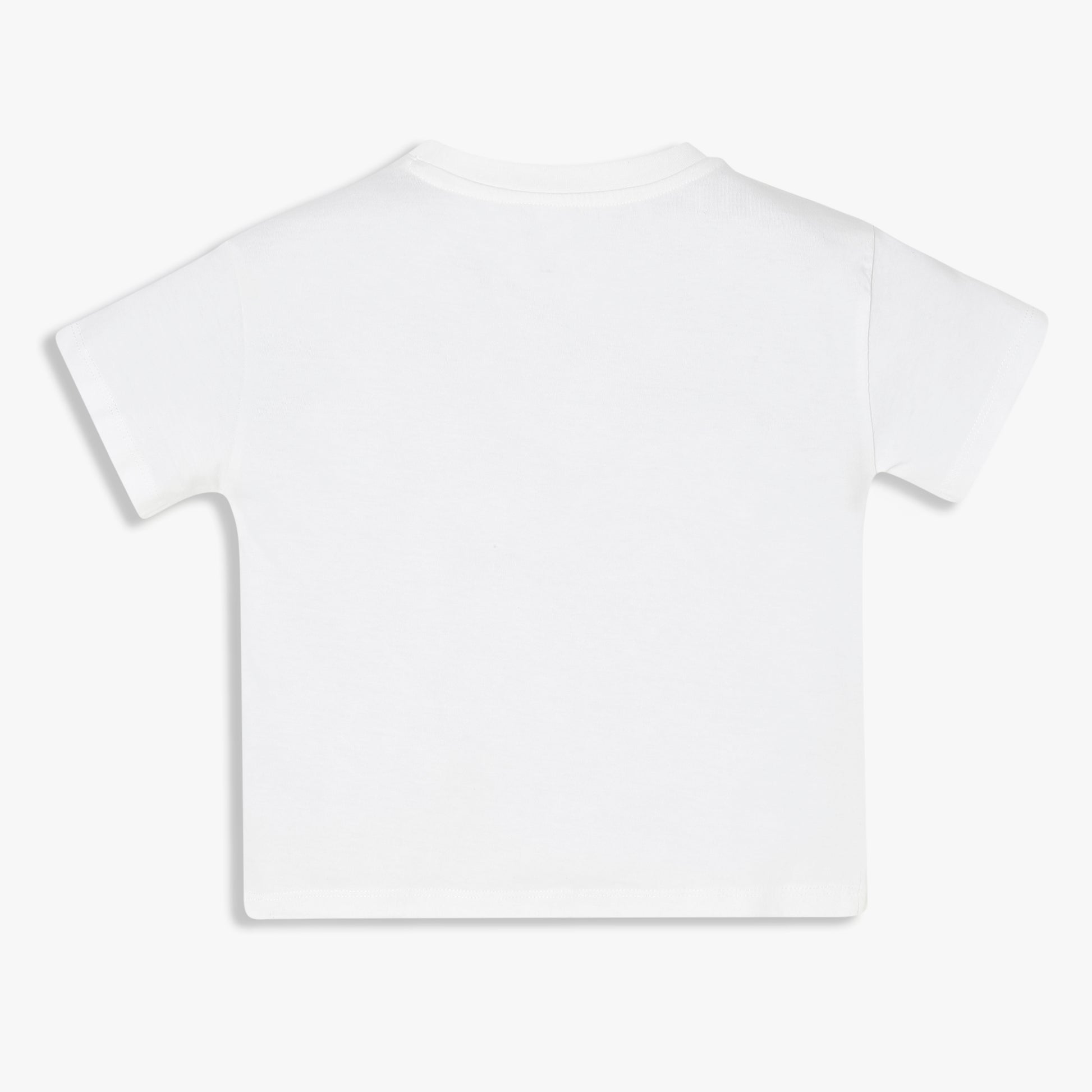 Girls Cotton Crew Neck T-Shirt