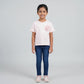 Girls Cotton Embellished T-Shirt