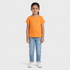 Girls Cotton Crew Neck T-Shirt