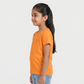 Girls Cotton Crew Neck T-Shirt