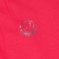 Girls Cotton Crew Neck T-Shirt