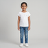 Girls Cotton Crew Neck T-Shirt