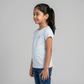 Girls Cotton Crew Neck T-Shirt