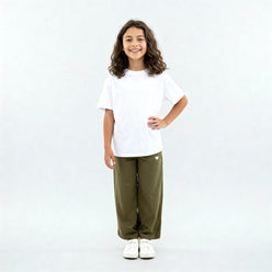 Girls Solid Core Trackpants