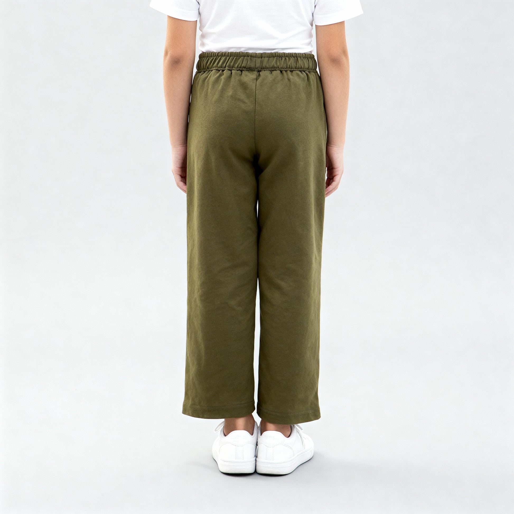 Girls Solid Core Trackpants
