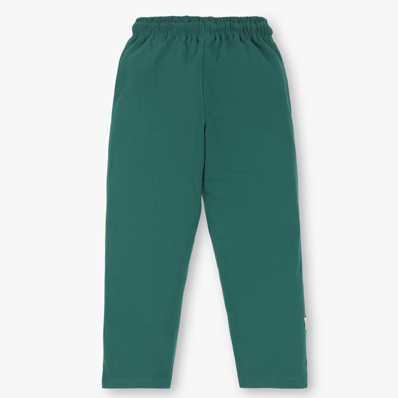 Girls Cotton Polyester Trackpants