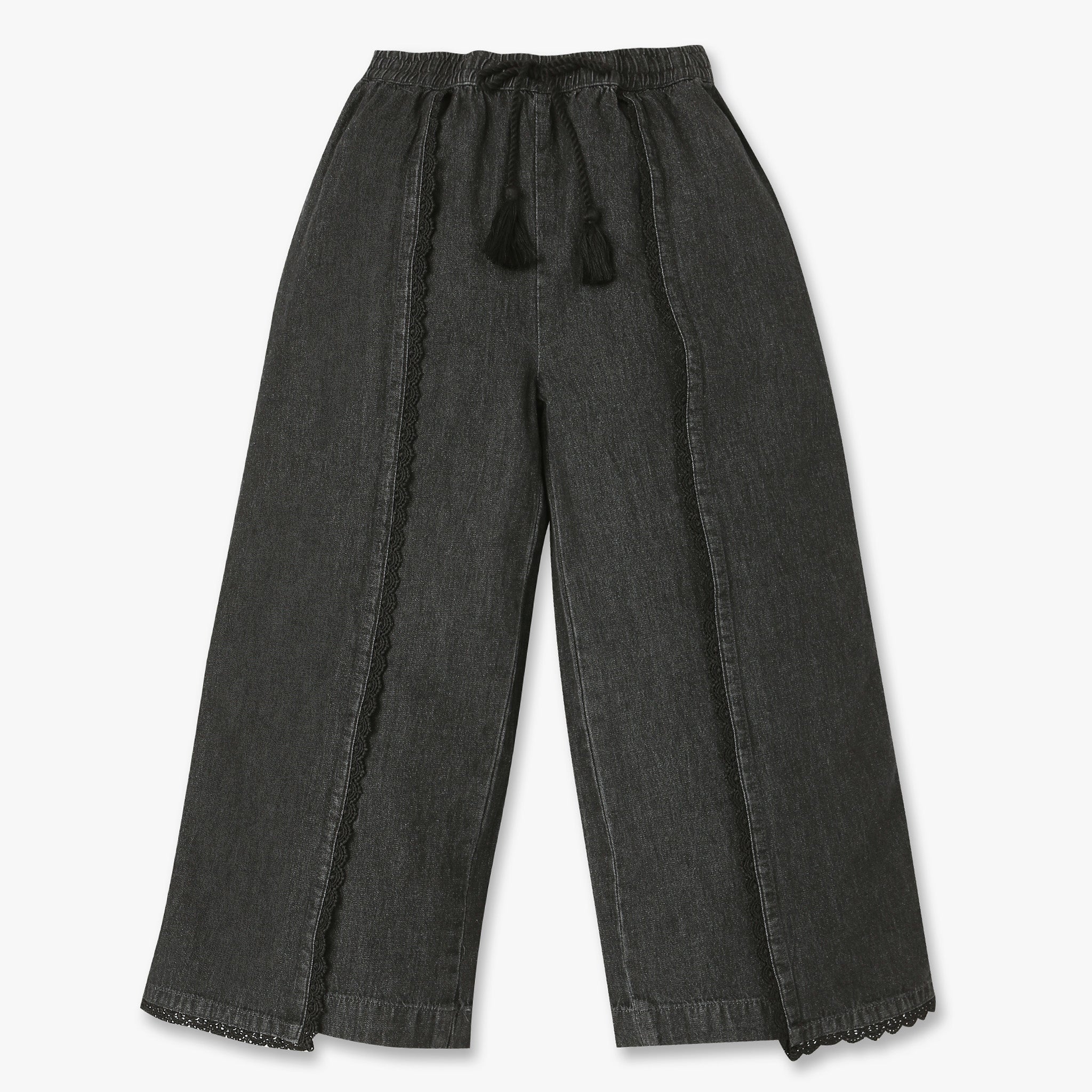 Girls Cotton Fabric Palazzos