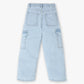 Girls Denim Cargos