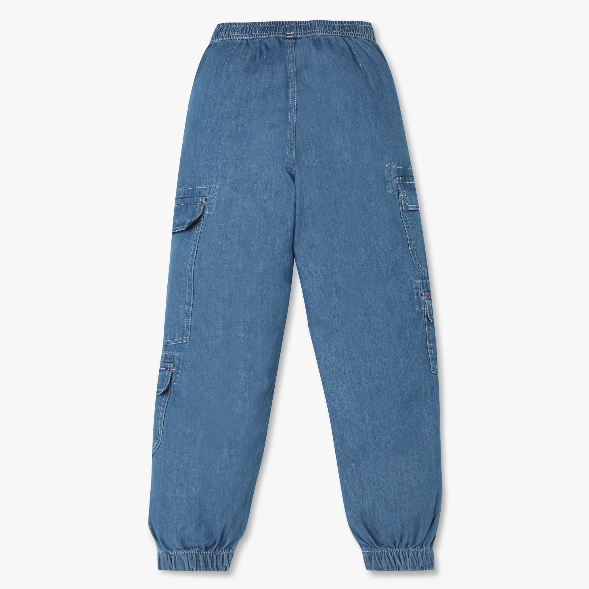 Girls Cotton Fabric Joggers