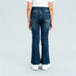 Girls Embellished Boot Cut Denim Jegging