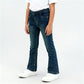 Girls Embellished Boot Cut Denim Jegging