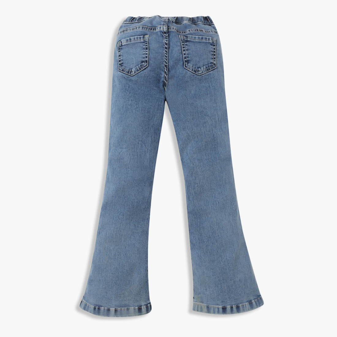 Girls Embellished Boot Cut Denim Jegging