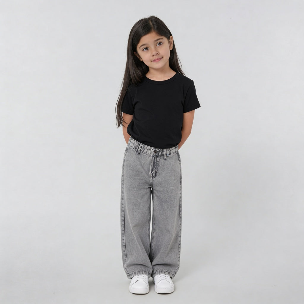 Girls Classic Straight Fit Denim
